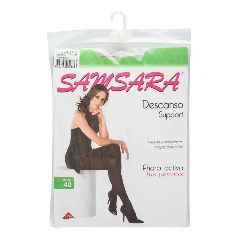 Samsara Media Pantalón Descanso Support Color Marrón