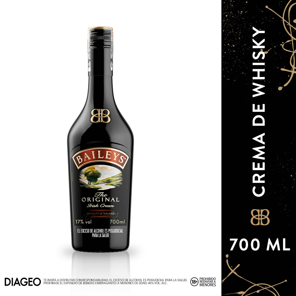 Baileys Original Irish Cream Crema de Whisky 40% 700ml