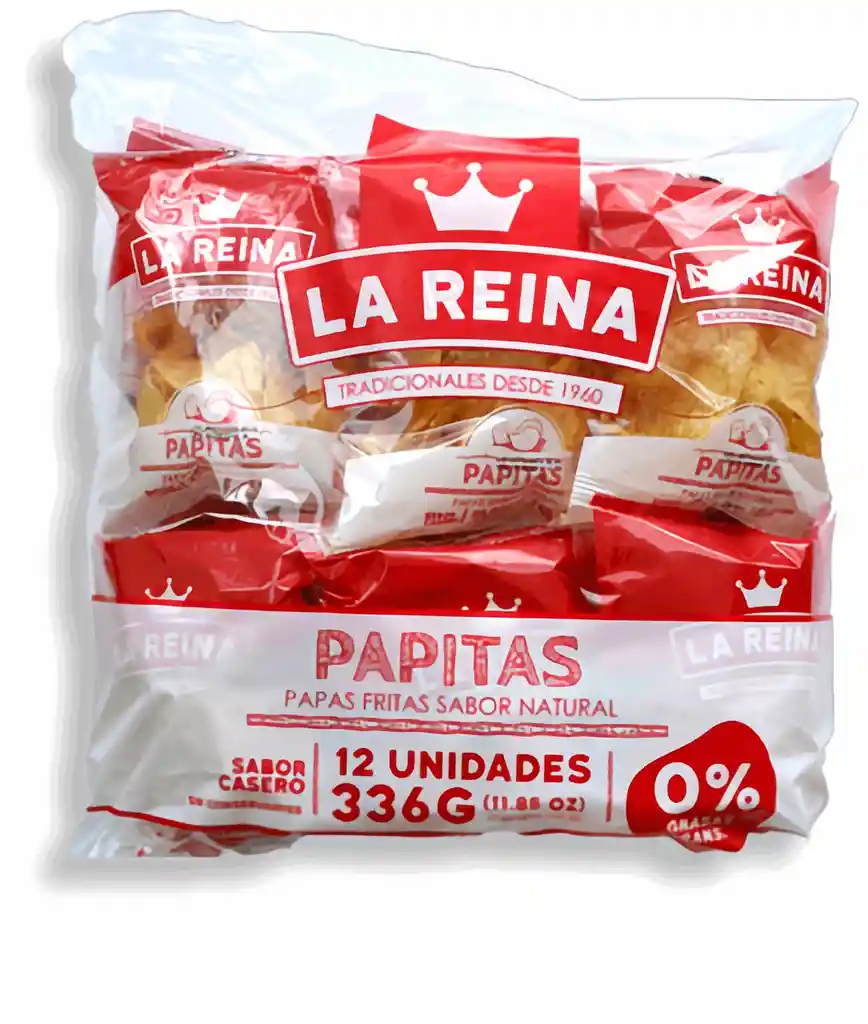 La Reina Papas Fritas Sabor Natural