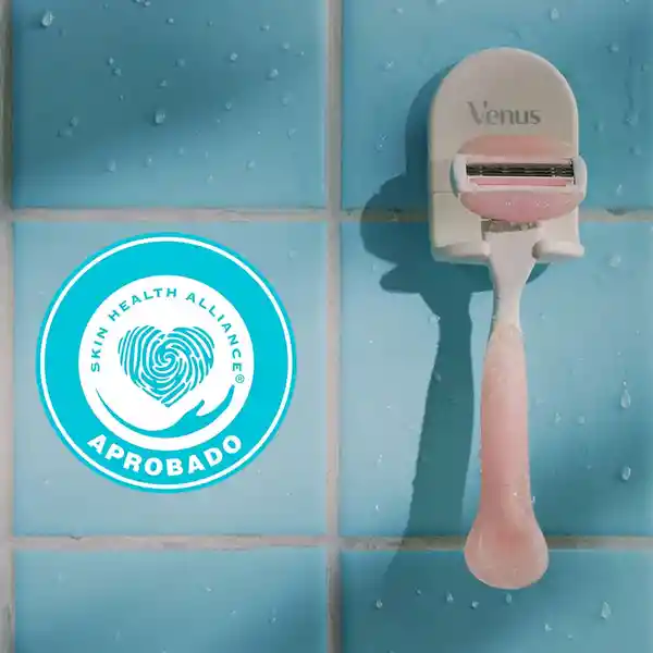 GILLETTE Venus Spa Repuesto Cuchilla de Afeitar Mujer Máquina de Afeitar Depilación Corporal con barras Humectantes 4 Uds