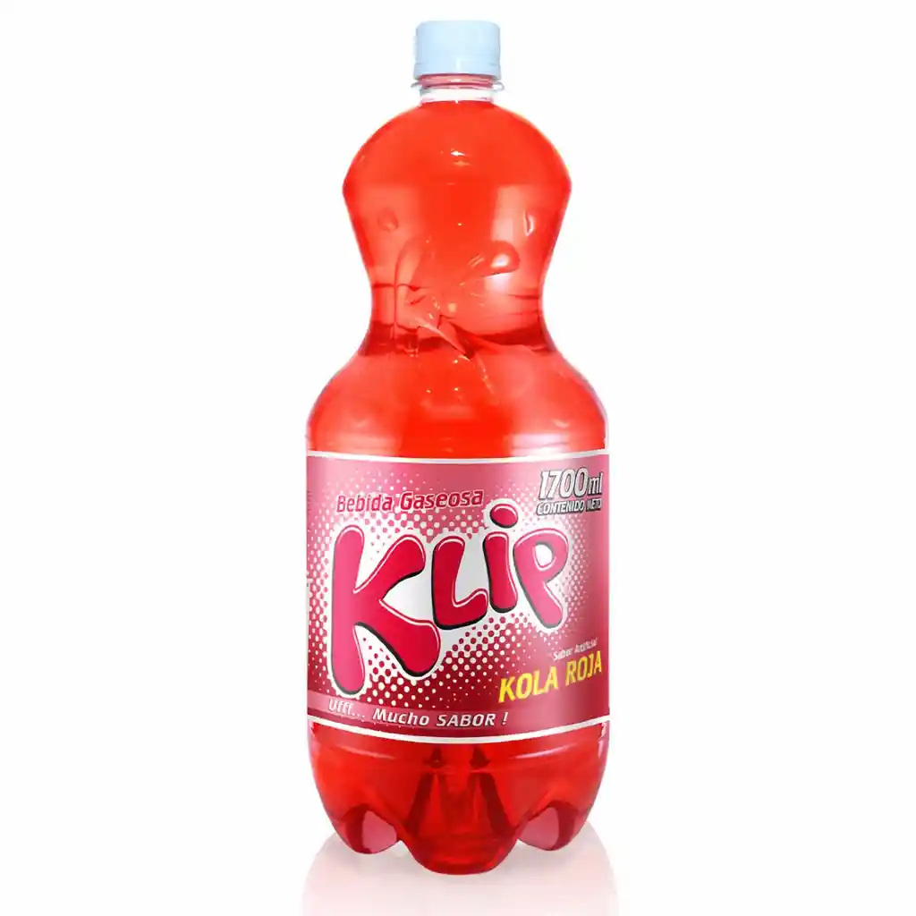 Kola Klip Gaseosa Roja