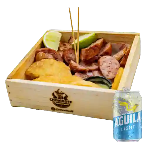 Combo Choriboff Clasico + Aguila Light 355 ml