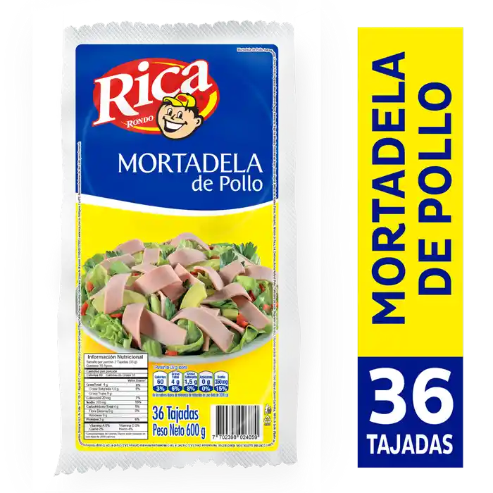 Rica Mortadela pollo