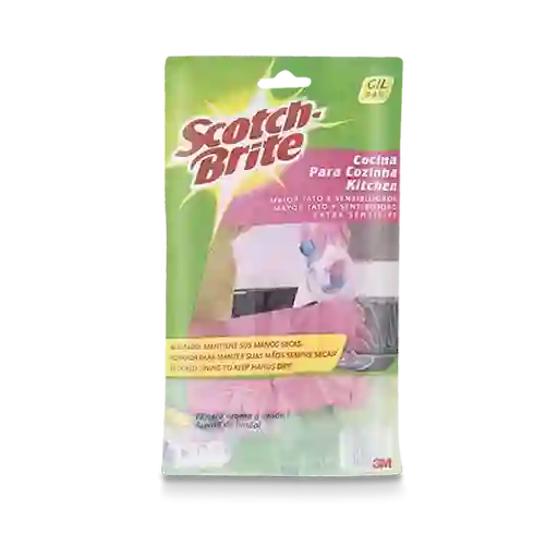 Scotch Brite Guantes para Cocina Talla L