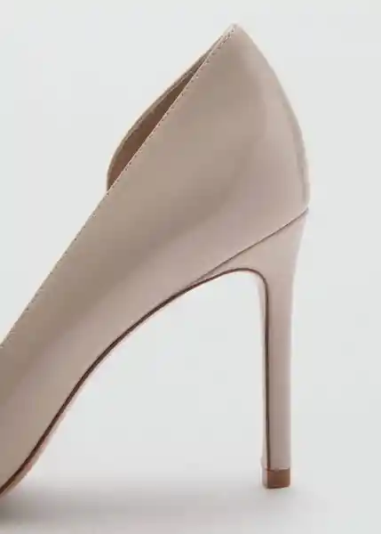 Zapatos Audreyg Gris Talla 37 Mujer Mango