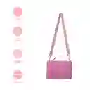 Bolso Crossbody Acolchado Rosa Miniso