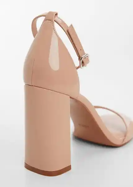 Sandalias Batia Nude Talla 41 Mujer Mango