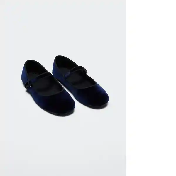 Zapato Anna Azul Talla 27 Niñas Mango