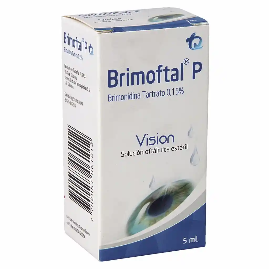 Brimoftal P Solución Oftálmica Estéril  