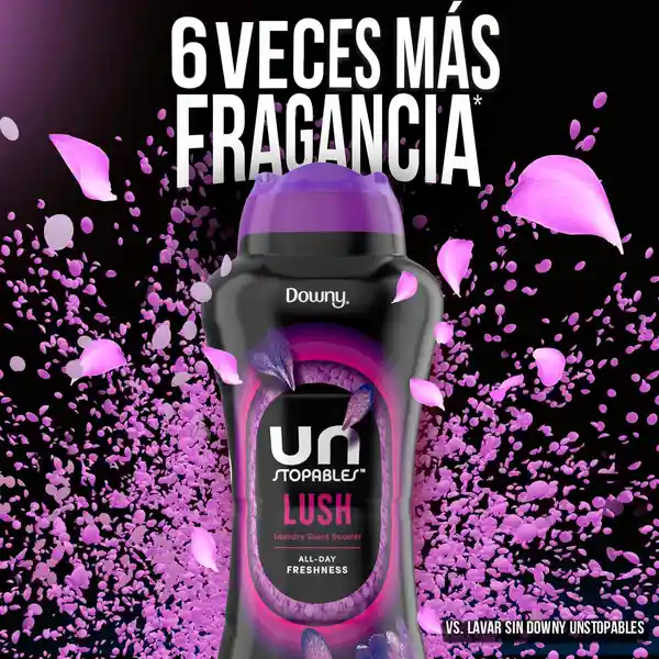 Perlas Para Ropa Downy Unstopables Lush 345 g Aroma Lavanda