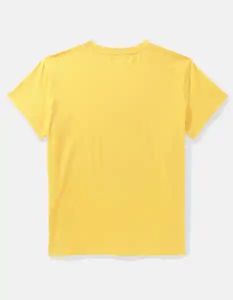 Camiseta Mujer Amarillo Talla: XX-Small American Eagle