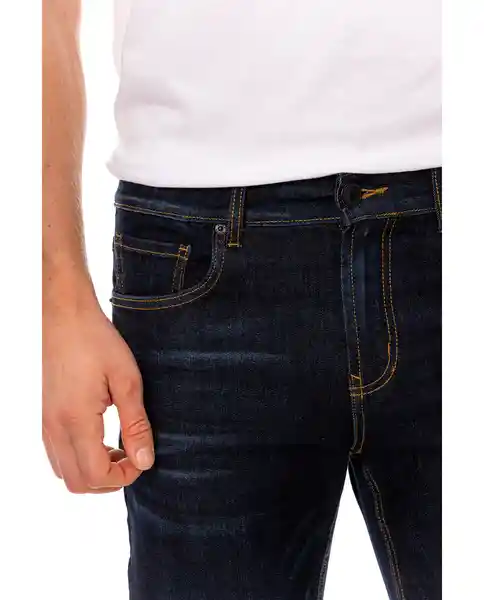 Pantalón Jean Azul Denin Talla 38 130f000 Rifle