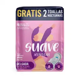 Oferta Toallas Femeninas Tela Alas Active Care Suave