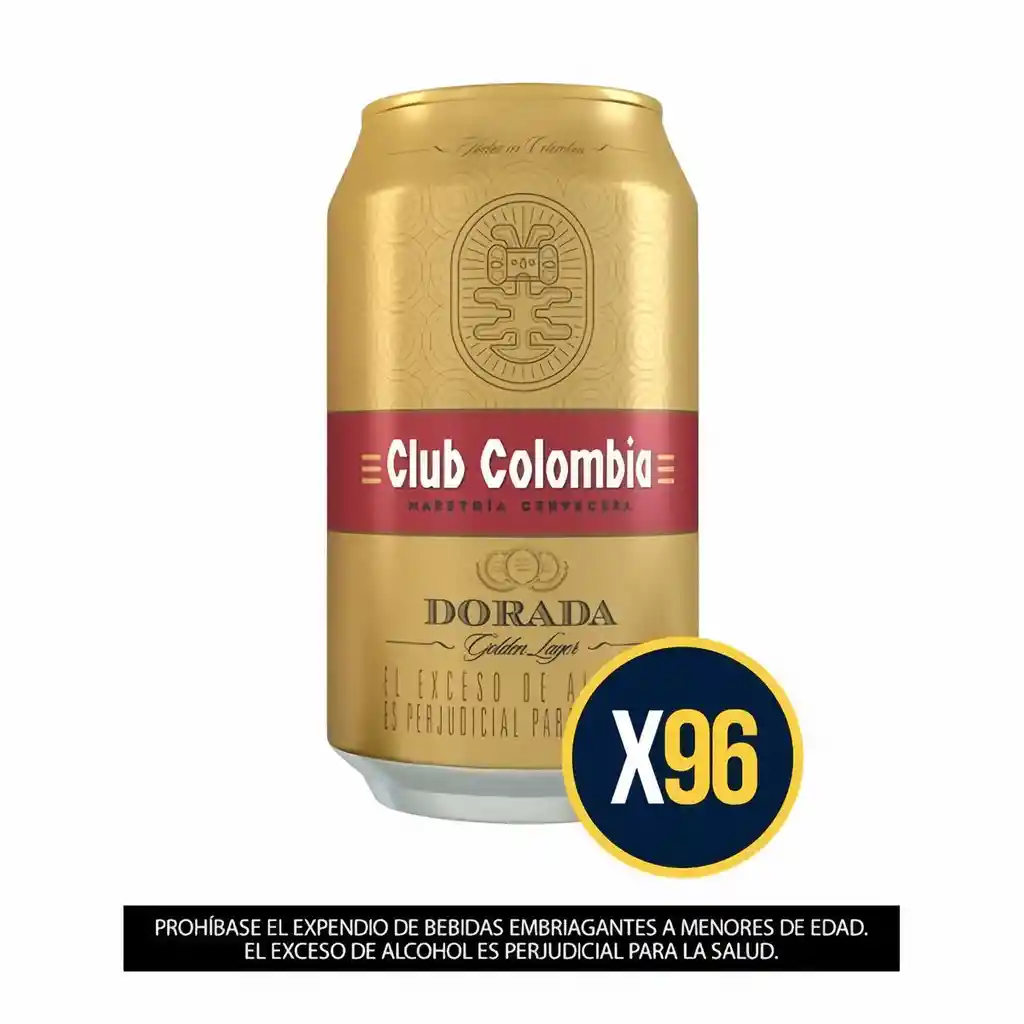 Club Colombia Cervezadorada Botella 330 Ml X96