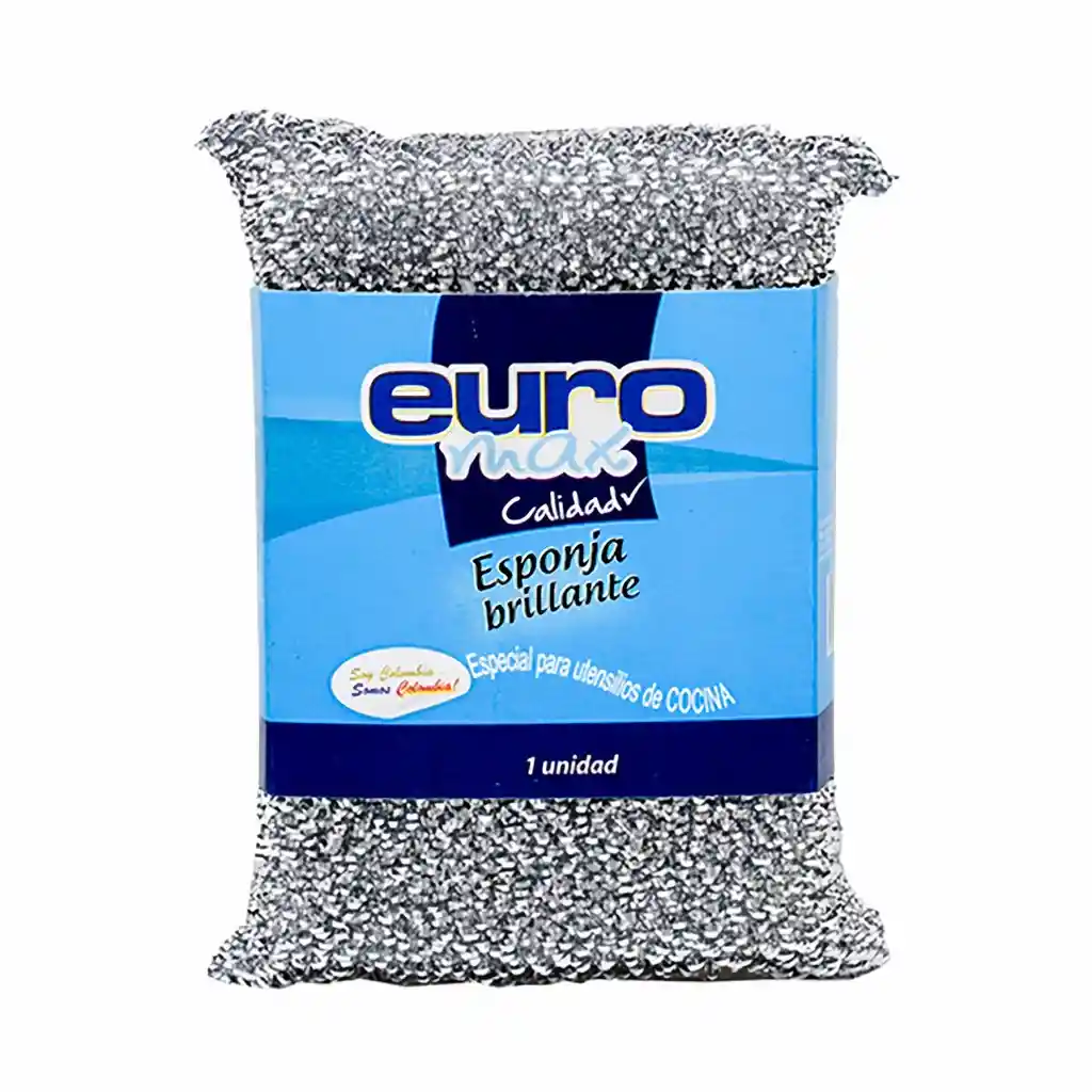 Esponja Oro Plata Euromax X 1und