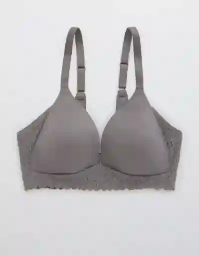 American Eagle Brasier Sunnie Blossom Gris Cáscara Talla 36B