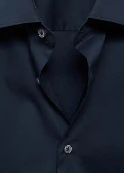 Camisa Play Navy Talla XS Hombre Mango