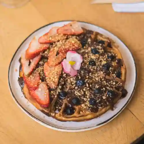 Waffle de Avellana