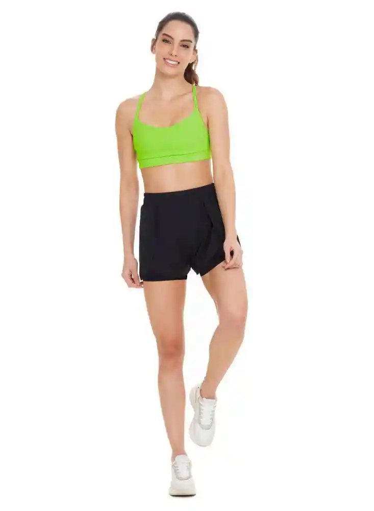 Short Deportivo L-negro