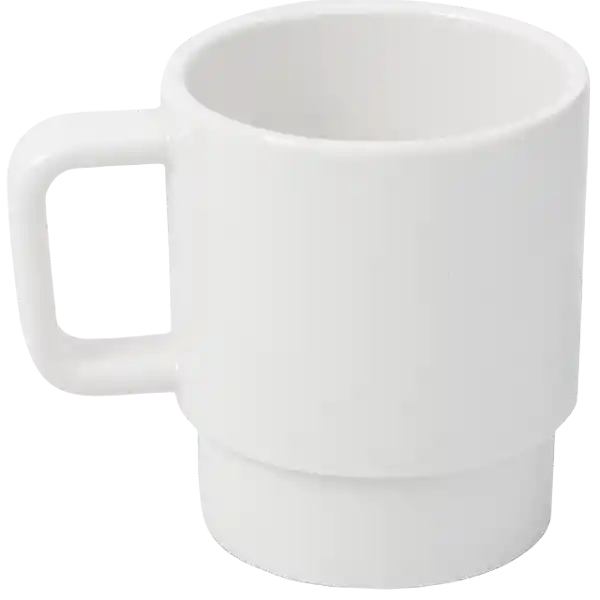 Mug Melamina 100 Blanco 8 cm Aro