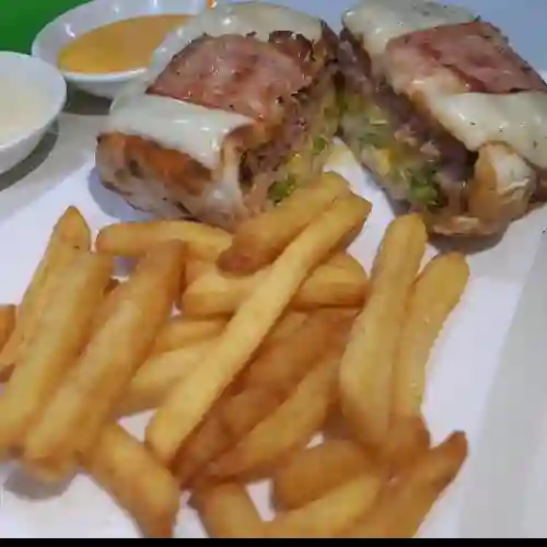 Pizza Burger Sencilla