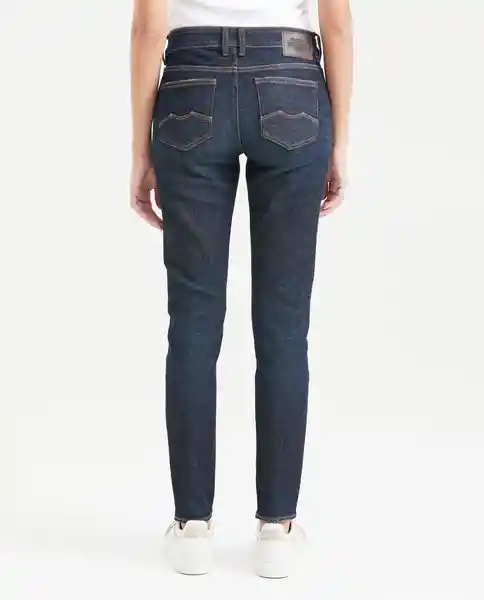 Jean Low Rise Rusty Azul Dark Ultra Oscuro Talla 6 Chevignon