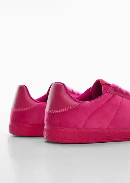 Zapatos Deportiva Superf Fucsia Talla 40 Mujer Mango