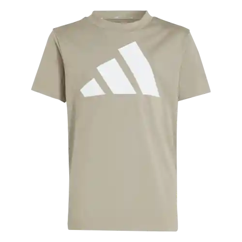 Adidas Camiseta Manga Corta Tee 160 de Niño Beige Talla L