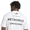 Adidas Camiseta Lifestyle de Hombre Blanco Talla M