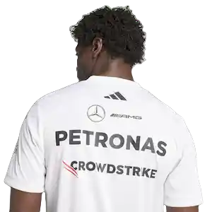 Adidas Camiseta Lifestyle de Hombre Blanco Talla M