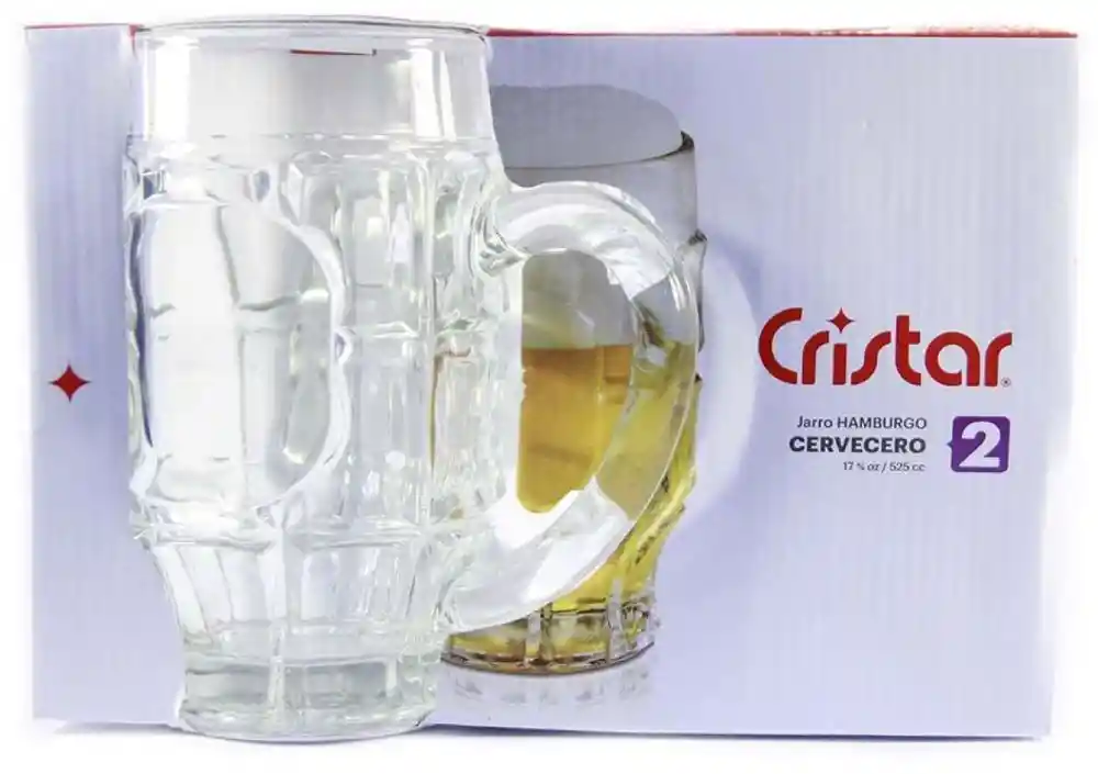 Cristar Set 2 Cerveceros Hamburgo 1 Un.