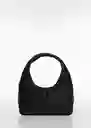 Bolso P Aries Negro Mujer Mango
