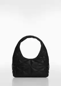 Bolso P Aries Negro Mujer Mango