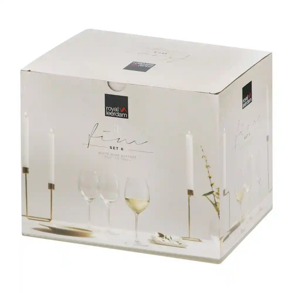 Royal Leerdam Set Copas Vino Blanco 452457