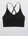 Top Deportivo Aerie Negro Talla Large American Eagle 26983081