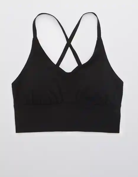 Top Deportivo Aerie Negro Talla Large American Eagle 26983081