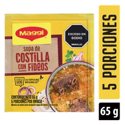 Sopa MAGGI Costilla con Fideos x 65g