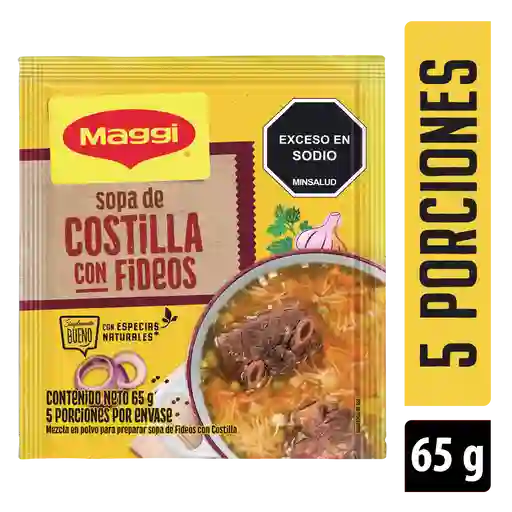 Sopa MAGGI Costilla con Fideos x 65g