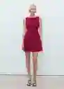 Vestido Sea2 Rojo Talla S Mujer Mango