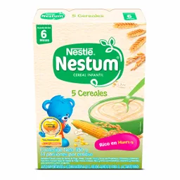 Nestum Cereal Infantil con 5 Cereales 

