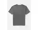 Camiseta Corta Hombre Gris Talla Small American Eagle