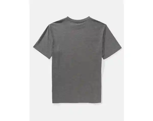 Camiseta Corta Hombre Gris Talla Small American Eagle