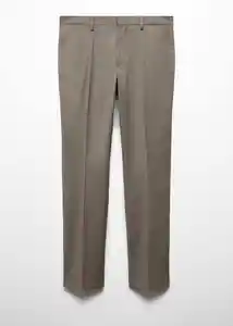 Pantalón París Beige Talla 36 Hombre Mango