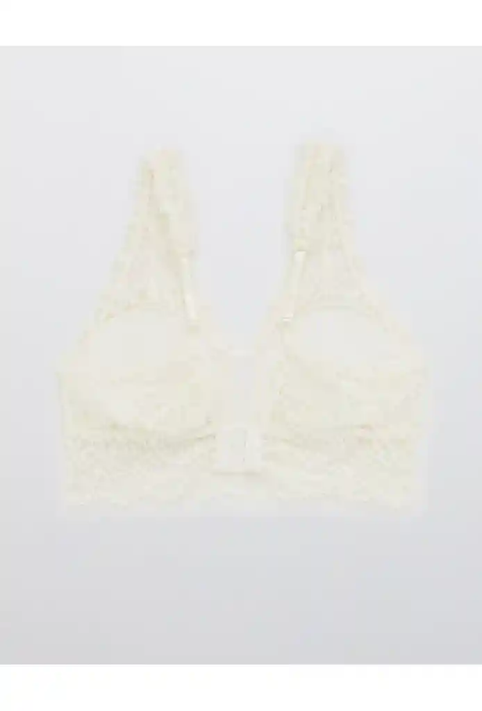 Bralette Blanco Talla Large Aerie American Eagle