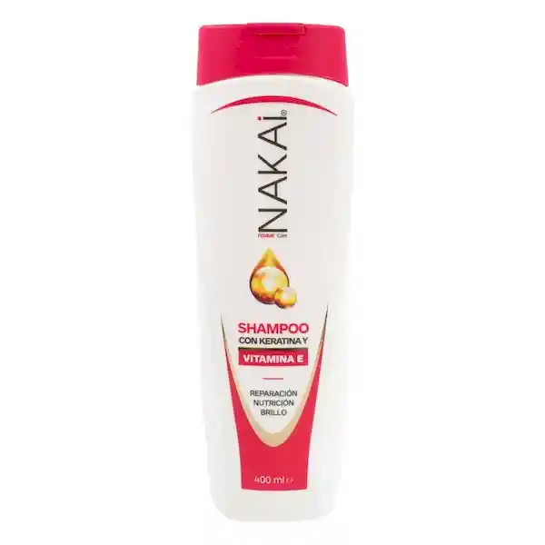 Nakai Shampoo Keratina + Vitamina E