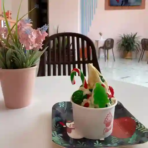 Helado de navidad