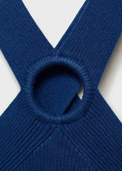 Top Elena Navy Talla 19 Teen Niñas Mango