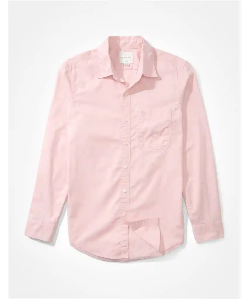 Camisa Hombre Rosado Talla LARGE 400386795369 American Eagle