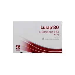 Lurap 80 Mg Comprimido Recubierto X 30