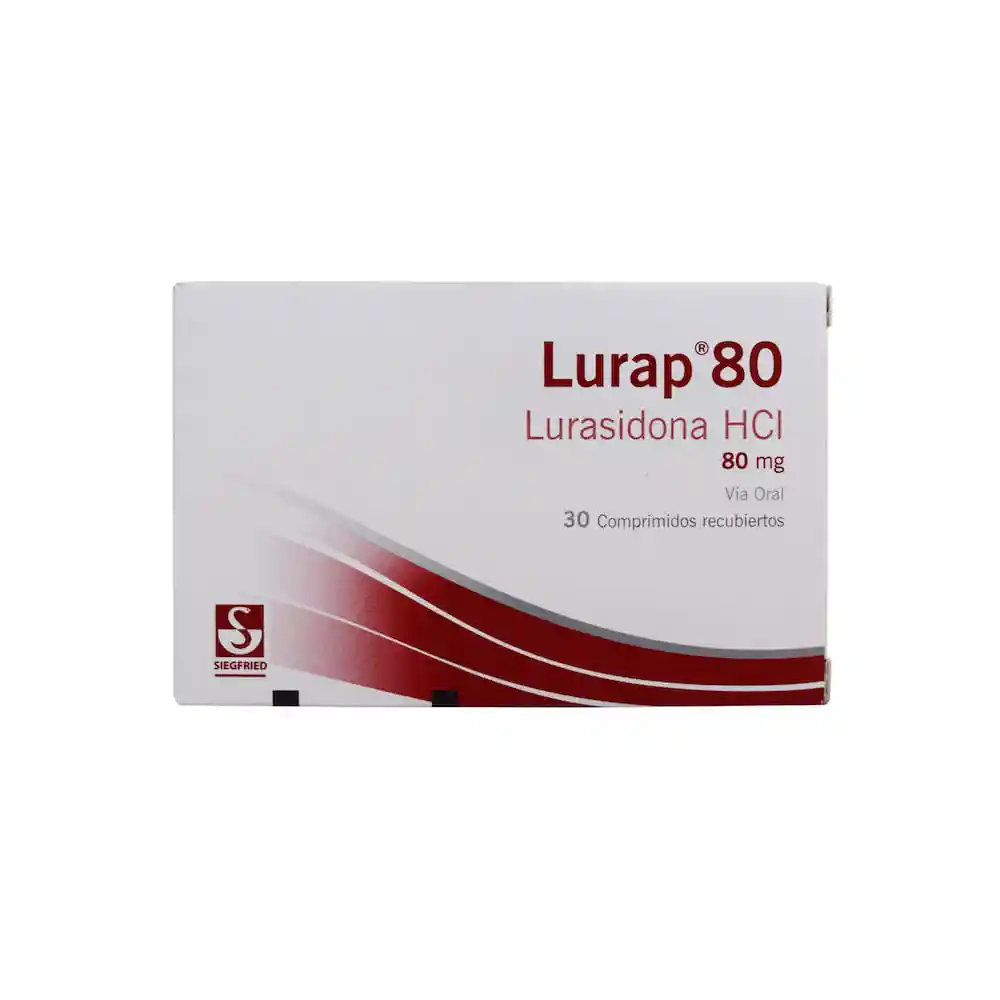 Lurap 80 Mg Comprimido Recubierto X 30